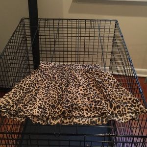 Victoria Secret cheetah skirt- worn once!!